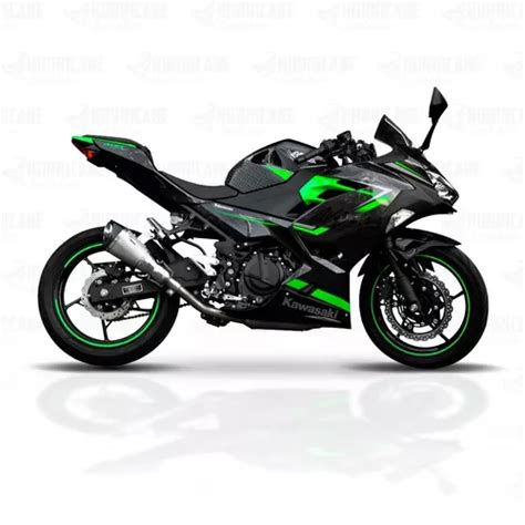 Ponteira Esportiva Kawasaki Ninja 400 18 22 Hf1 Inox Hurrica