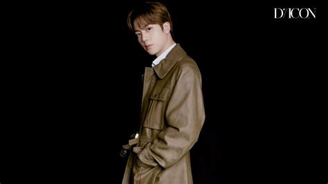 Bts Jin Striking Duality In Recent Photoshoot For Dicon Korea Youtube