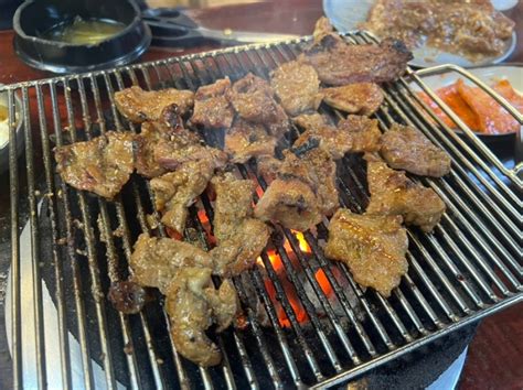 서울 강동 숯불향 가득한 돼지갈비맛집 마포집 네이버 블로그