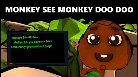 How To Activate Force Poop In Monkey See Monkey Doo Doo Youtube