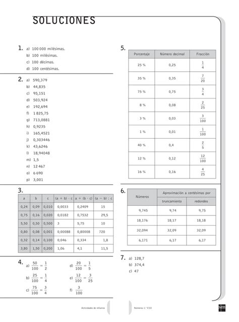 Repaso Mates Eso Sm Pdf