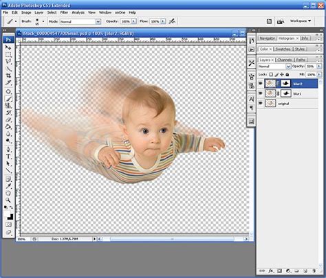 Tutorial: Flying Baby – Breaking the 4th Wall in Photoshop | photoframd.com