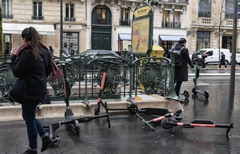 Fin des trottinettes en libre service à Paris Que vont elles devenir