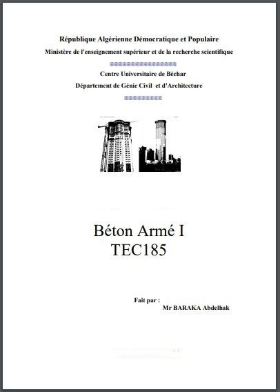 Le Beton Arme Selon Les Eurocodes 2 Cours Et Exercices Corriges