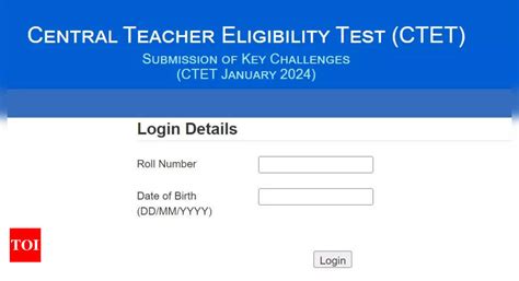 Ctet Answer Key Released At Ctet Nic In Direct Link Here Times