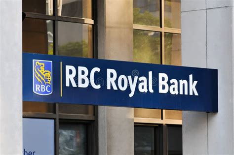 Rbc Royal Bank Of Canada Sign Editorial Stock Image Image Of Facade Branch 264383299