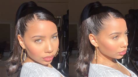 Sleek Ponytail Side Part: How to Achieve the Perfect Flawless Look.