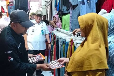 Grebek Pasar Ppk Cigombong Gandeng Pemerintah Kecamatan Sosialisasikan