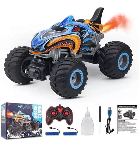 Juguete Carro De Control Remoto Todo Terreno Monster Truck Meses Sin