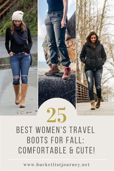 25 Best Womens Travel Boots For Fall Comfortable And Cute