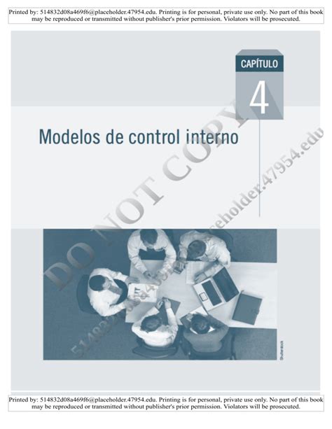 Modelo Control Interno