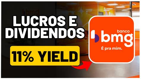 Banco BMG VOLTA a Dar LUCRO e Está Pagando MEGA DIVIDENDOS Hora de