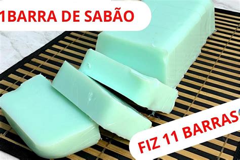 Fiz 11 unidades de sabão em barra caseiro da melhor qualidade usando