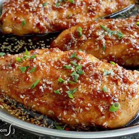 One Pan Sesame Ginger Chicken Recipe Yummly Sesame Ginger Chicken