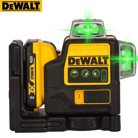 Dewalt Self Levelling Line X Degrees Green Beam Laser V Max