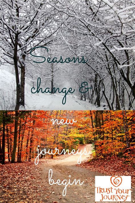 Change Of Season Sayings