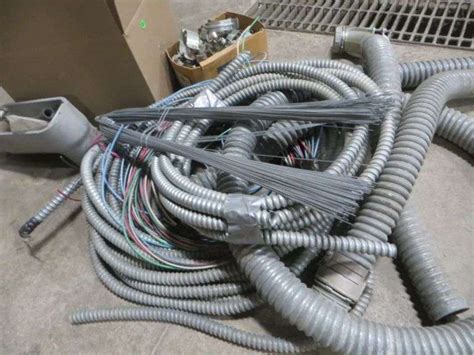 Electrical Conduit Connectors, Wire And Parts - Lambrecht Auction, Inc.