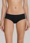 Bikini Hipster Micro Qualit T Mit Spitze Schwarz Pure Micro Schiesser