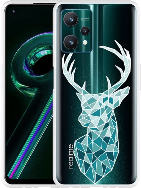 Realme Pro Hoesje Art Deco Deer Designed By Cazy Bol