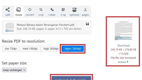 Cara Memperbesar Ukuran PDF Menjadi 800 KB Secara Online Kumparan