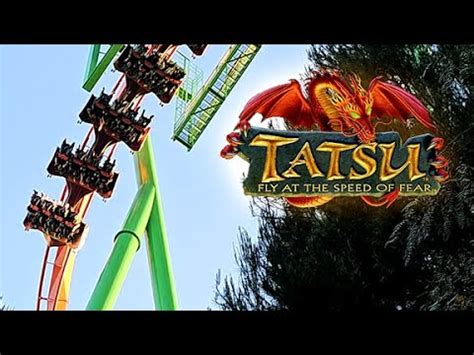 Tatsu Rollercoaster At Six Flags Magic Mountain Pov Youtube