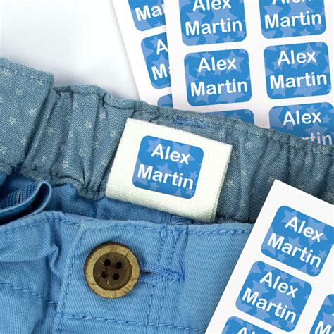 Iron On Clothing Labels That Stick Iron On Name Tags For Clothing