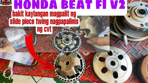 Honda Beat Fi V2 Bakit Kaylangan Magpalit Ng Slide Piece Sa Twing