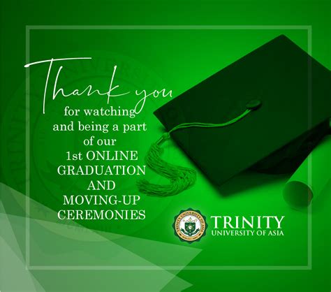 Tua Alumni Gratitude For 1st Online Commencement Tua