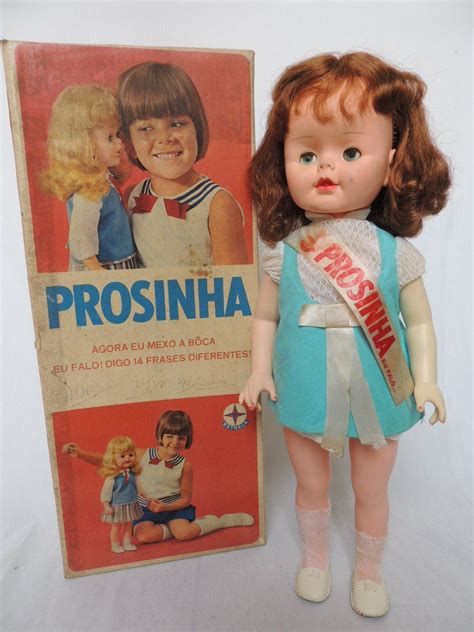 Boneca Antiga Prosinha Da Estrela C Caixa Original R No