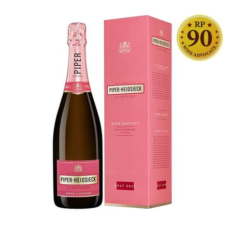 Piper Heidsieck 白雪粉紅香檳 750毫升 Piper Heidsieck Rose Sauvage 750ml 香槟 白雪