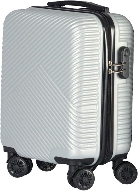 Maleta De Mano Travel Elite Carry On Capacidad De Kg Abs Ligero