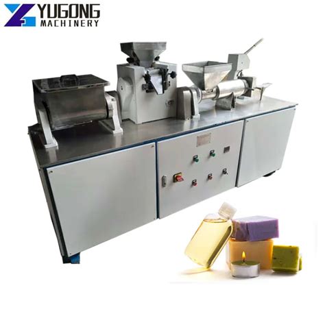 Kg H Fully Automatic Soap Making Machine Soap Extruder And Cutting