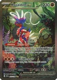 Koraidon Ex Scarlet Violet Base Set Pokemon Card Prices