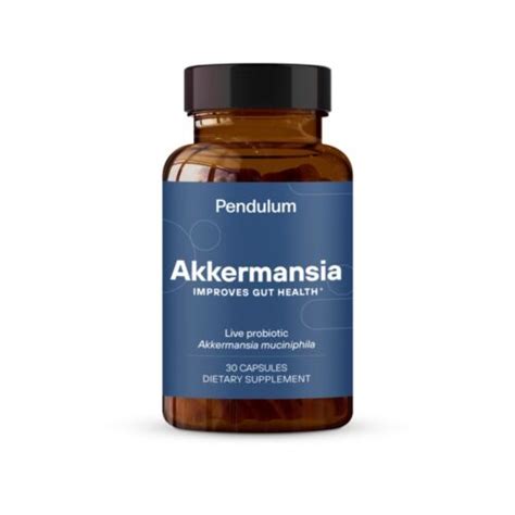 New Pendulum Akkermansia Live Probiotic Supplement Capsules Exp