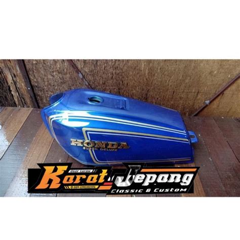 Jual Tangki Tengki Honda Gl100 Detail Original Bahan Tebal Press Warna