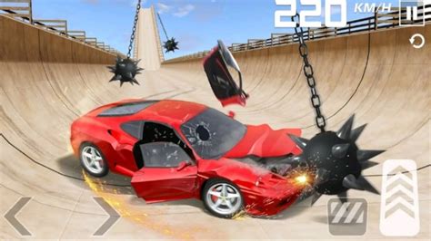 Mega Car Crash Simulator Car Crash Game Android Gameplay Youtube