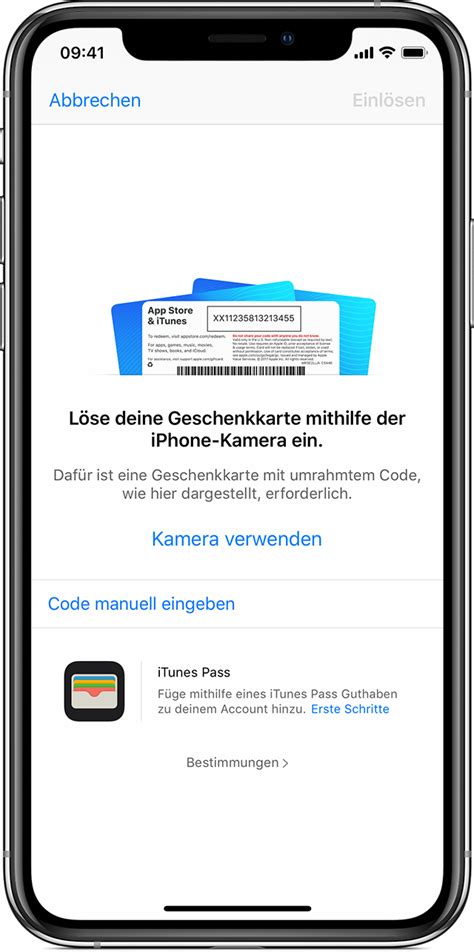 App Store Und Itunes Geschenkkarten Sowie Content Codes Einl Sen