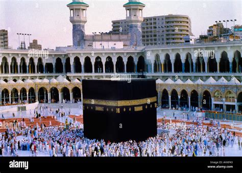 Makkah Saudi Arabia Kaaba At Hajj Stock Photo: 2715458 - Alamy