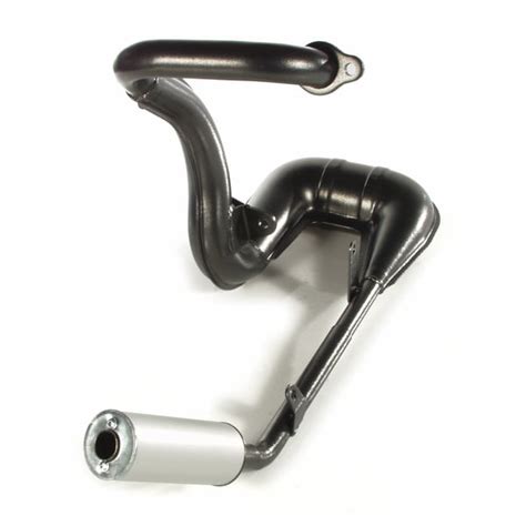 Racing Exhaust Polini Steel Black Aluminium Silencer Color Silencer