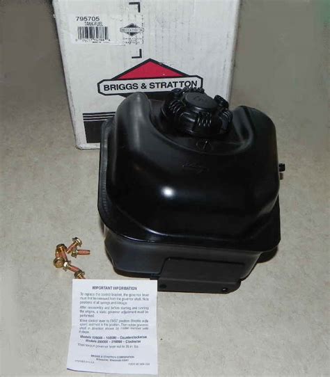 Briggs Stratton Fuel Tank Part No