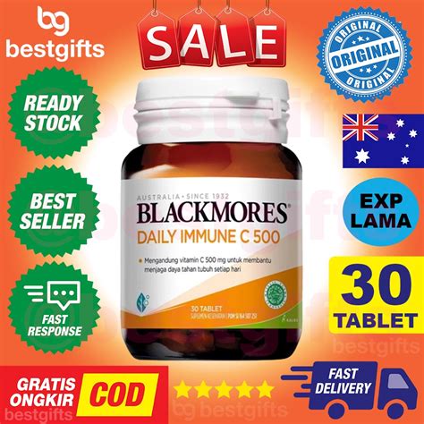 Jual Blackmores Daily Immune C Vitamin C Imunitas Membantu Daya