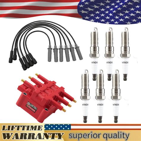 X Spark Plugs Wire Set Coil Pack Fit Town Country Grand Caravan