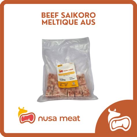 Beef Saikoro Wagyu Meltique Cubes Premium Daging Sapi Saikoro