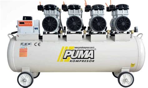 POWER 200 Litre 6 HP 220 Volt 8 Bar Sessiz ve Yağsız Kompresör