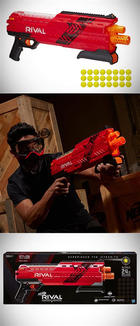 Nerf Rival Atlas Xvi 1200 Fires Two Shots Simultaneously Up To 80fps