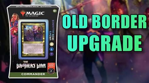 The Brothers War Commander Deck Upgrade Urzas Iron Alliance