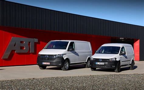 Volkswagen E Caddy Y E Transporter ABT Dos Nuevas Furgonetas