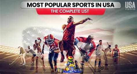 Most Popular Sports in USA: The Complete List