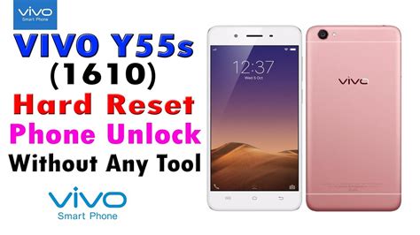 Vivo Y55s 1610 Phone Unlock Pattern Unlock Pin Unlock YouTube