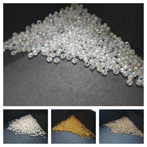 4 Mm Faceted Rondell Chinese Crystal Glass Beads 100 Plus Pcs Craft